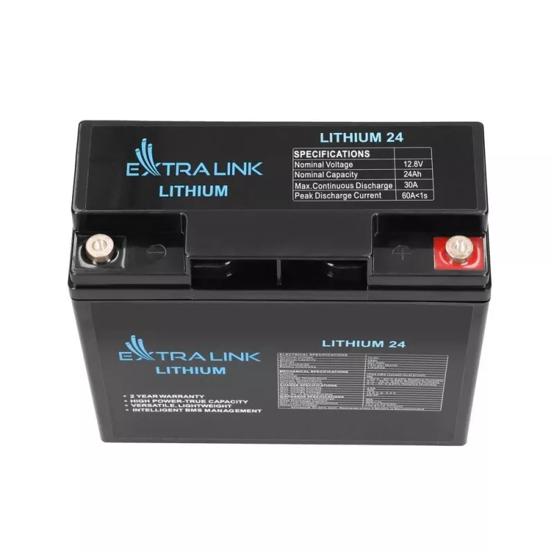 Bateria Extralink LiFePO4 24000 mAh 12,8 V