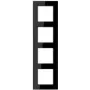 Jung Moldura 4 unidades horizontal/vertical A 5584 BF SW (A5584BFSW)