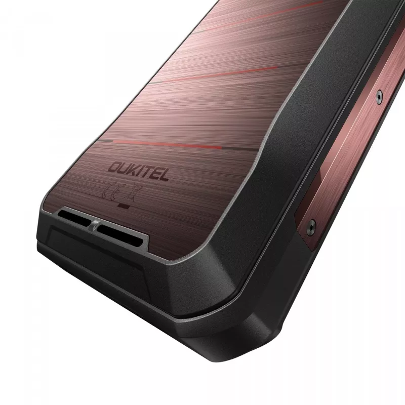 Smartphone Oukitel WP300 5G, 6,8 polegadas, 12 GB de RAM, 512 GB, 16000 mAh, IP69K, Android 15, vermelho