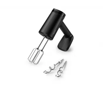 Batedeira manual Philips HR3781/00 — 500 W, preto, amassar e misturar, caixa de plástico