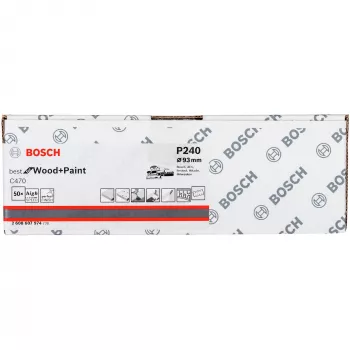Bosch 2 608 607 974 acessório de lixagem 50 unid.