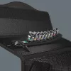 Belt A1 Zyklop Conjunto de chaves de caixa, 1/4 (preto, 10 peças, com função de retenção)