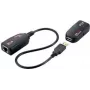 LogiLink UA0207 Extensor USB 2.0 Cat5, preto