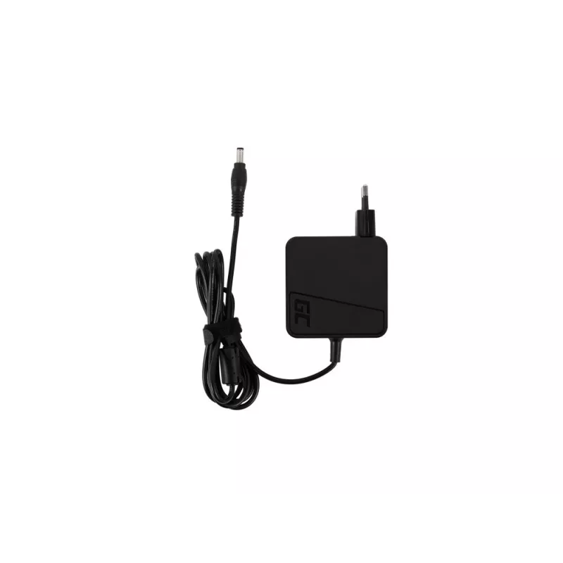 Fonte de alimentação Green Cell AD25PV2 65W, 19V 3,42A carregador de portátil AC/DC, preto