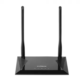 Router sem fios Edimax N300 Fast Ethernet Banda única (2,4 GHz) Preto