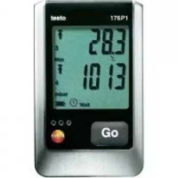 TESTO registador de dados de pressão atmosférica, temperatura e humidade 176 P1 (0572 1767)