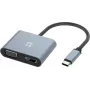 Adaptador XtremeMac Type-C para HDMI e VGA - adaptador - digital/dados (XWH-ACVH-13)