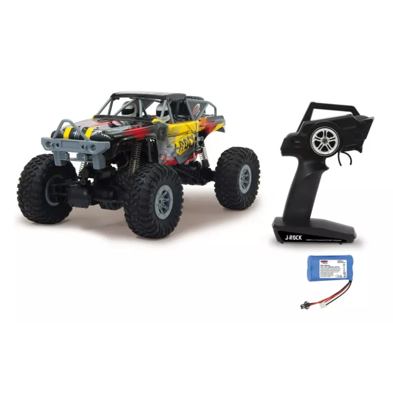 JAMARA J-Rock Crawler 4WD, veículo crawler, 1:10, 14 anos, 1200 mAh, 1,56 kg