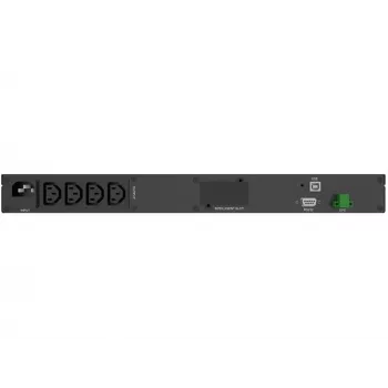 PowerWalker VI 1500 R1U UPS fonte de alimentação ininterrupta Line-Interactive 1,5 kVA 900 W 4 tomadas