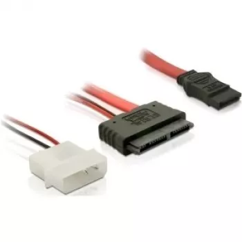 DeLOCK - Adaptador Serial ATA - ficha SATA (22 Pin) - Micro SATA de 16 pinos (61695)