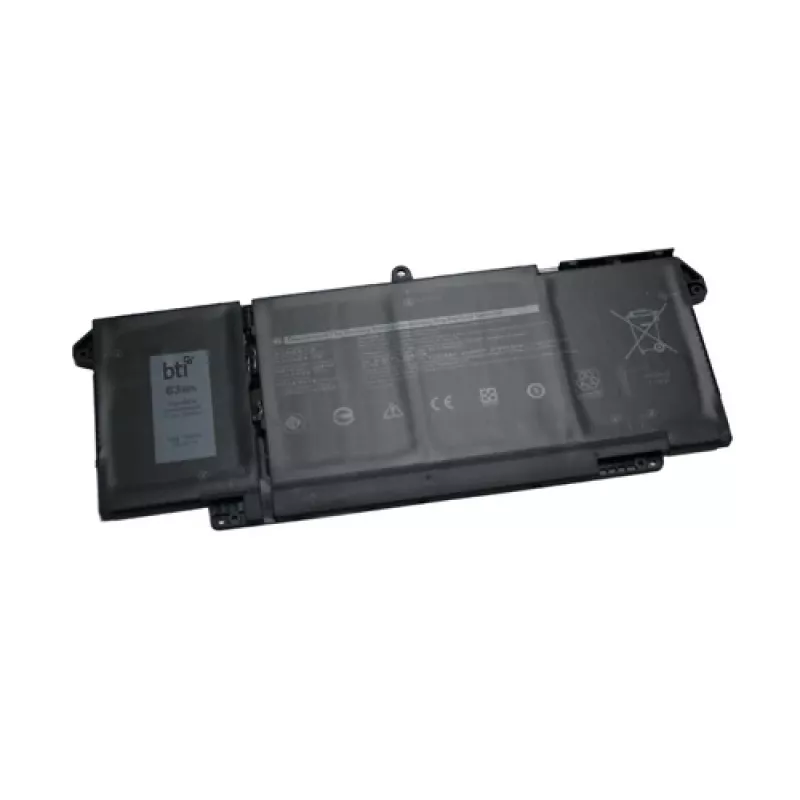 Bateria para Dell Latitude 5320, Triton compatível 7FMXV — 63 Wh (3941 mAh), 4 células, 15,2 V, Li-Ion, preto