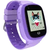 Relógio infantil CANYON Sunny KW-48 vídeo 4G GPS jogos e música Violeta