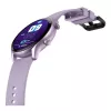 Smartwatch Zeblaze Btalk 3 Plus – 1,39 polegadas (3,53 cm) IPS 360×360 px, ecrã tátil, bracelete de silicone, roxo