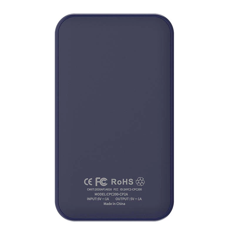 Carlinkit 4.0 CPC200-CP2A adaptador sem fios para Apple CarPlay e Android Auto, Wi-Fi 5150-5250/5725-5850 MHz, Bluetooth 5.2, USB-C, azul