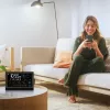 Manta MTO200B Windy Smart estação meteorológica com sensor exterior, Wi-Fi, preta
