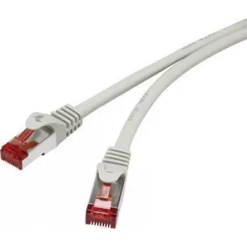 Cabo de rede Ethernet Renkforce RF-4724286 cinzento