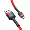 Cabo USB Baseus CAMKLF-C09 2m USB A para Micro-USB B vermelho