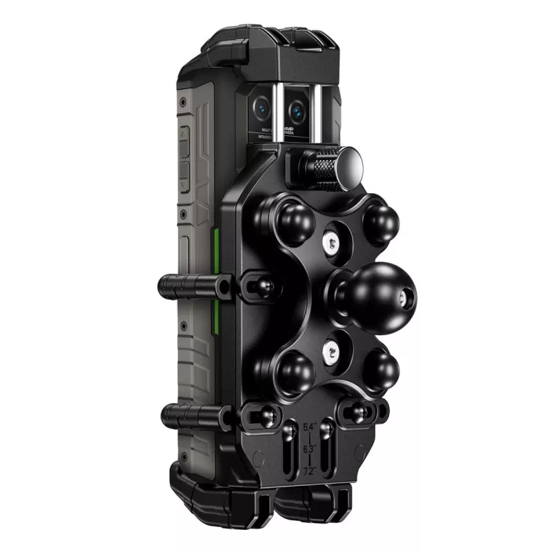 Suporte passivo UleFone Armor Mount Pro para telemóveis — suporte, para bicicleta e trotinete, preto