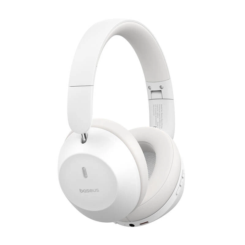 Baseus Bass 30 Max Headset sem fios Bluetooth 5.3 Auscultadores over-ear com reforço de graves diafragma 40mm latência ultrabaixa auriculares 50H