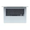 MacBook Air 15, Azul-céu, M4 (10-CPU/10-GPU), 16 GB, 512 GB, Alemão, Fonte de alimentação 35W Dual USB-C, MC7C4D/A
