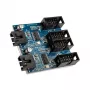Hub USB 2.0 Akasa AK-CBUB64-30BK 1-para-4 portas USB 2.0