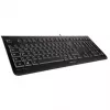 Teclado CHERRY KC 1000 Escritório USB QWERTY espanhol preto