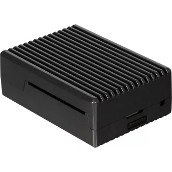 Joy-IT RB-AlucaseP5-08 caixa para SBC compatível com placas de desenvolvimento Raspberry Pi incluída (RB-AlucaseP5-08)
