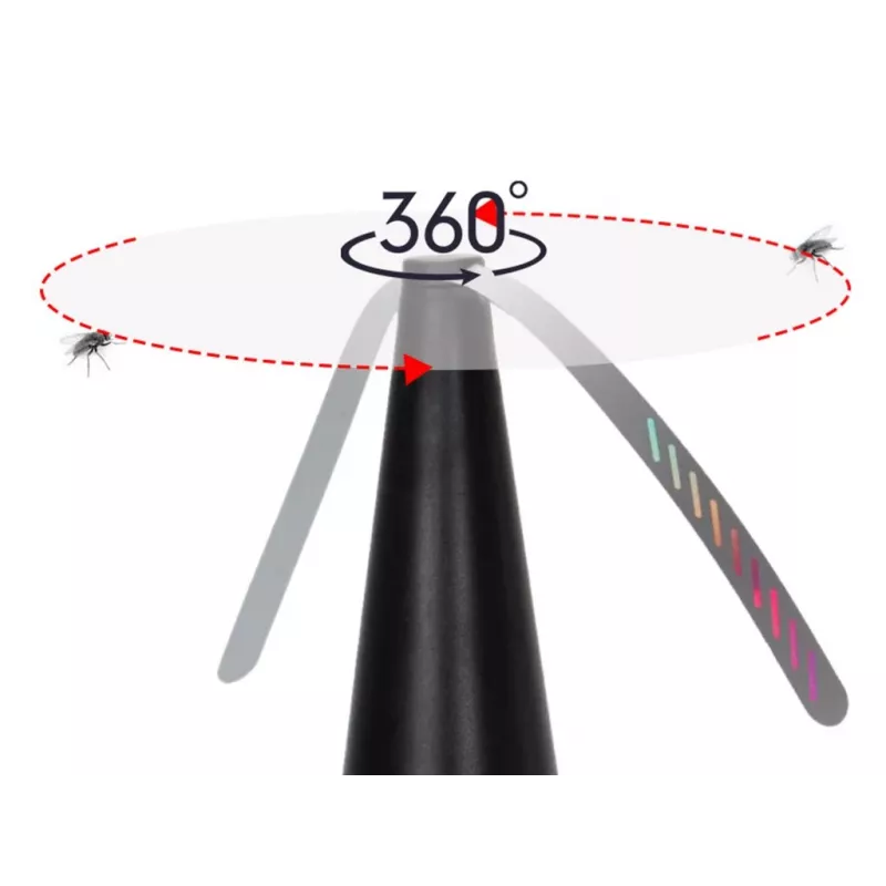 Beper P206ZAN300 Ventilador de mesa repelente de insetos, USB / 2x AA, 0,5 W