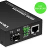 Conversor de media SWITCH Ethernet 1x RJ45 1x SFP