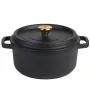 Panela de ferro fundido Russell Hobbs 24 cm, preta