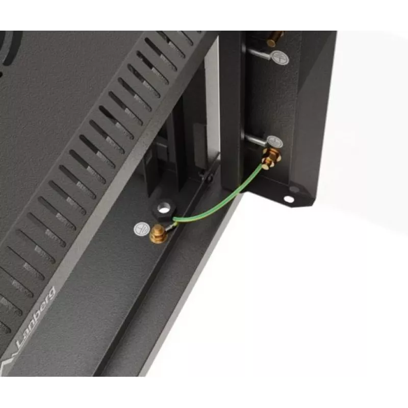 Rack de parede Lanberg WF11-3306-10B 6U preto capacidade 30 kg