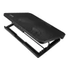 Base de arrefecimento para portátil SAVIO COS-02, 2 ventoinhas de 14 cm, alimentação USB, até 17,3 polegadas, preta
