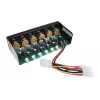 Controlador de ventoinhas Lamptron FC2 4 canais 30 W (PWM/regulação de tensão para ventoinhas de PC)