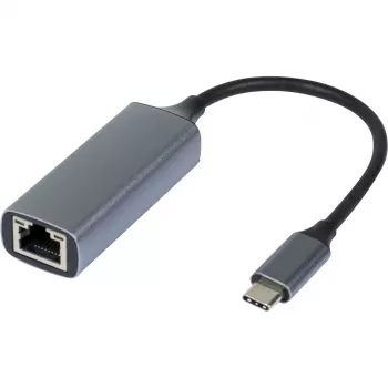 Adaptador de rede USB 3.0 Type-C ALLNET ALL-NC-1GPD-USB-C 1 Gigabit LAN
