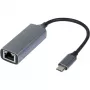 Adaptador de rede USB 3.0 Type-C ALLNET ALL-NC-1GPD-USB-C 1 Gigabit LAN