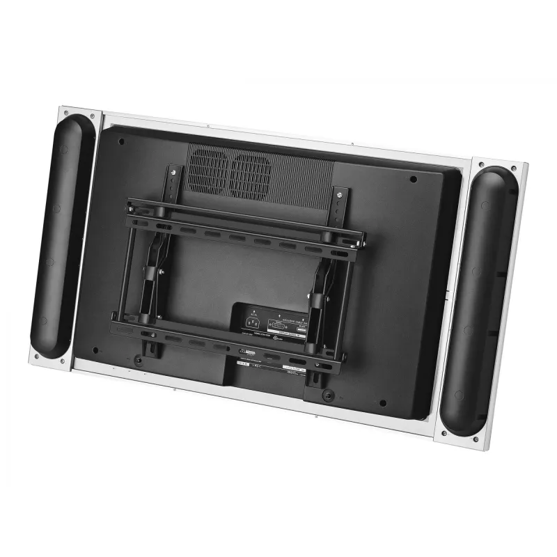 Ergotron Neo-Flex Tilting wall mount, VHD - Kit de montagem (placa de parede, trinco, 2 calhas inclinadas) para painel de plasma - Preto - Tamanho do ecrã: 58,4 - 106,7 cm (23 - 106,70 cm (42)) (60-