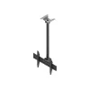 Suporte para ecrã de sinalética Edbak MBV1155-L 57 polegadas preto 70 kg