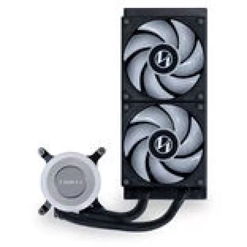 Lian Li GA II LITE Sistema de refrigeração líquida para processador 12 cm Preto