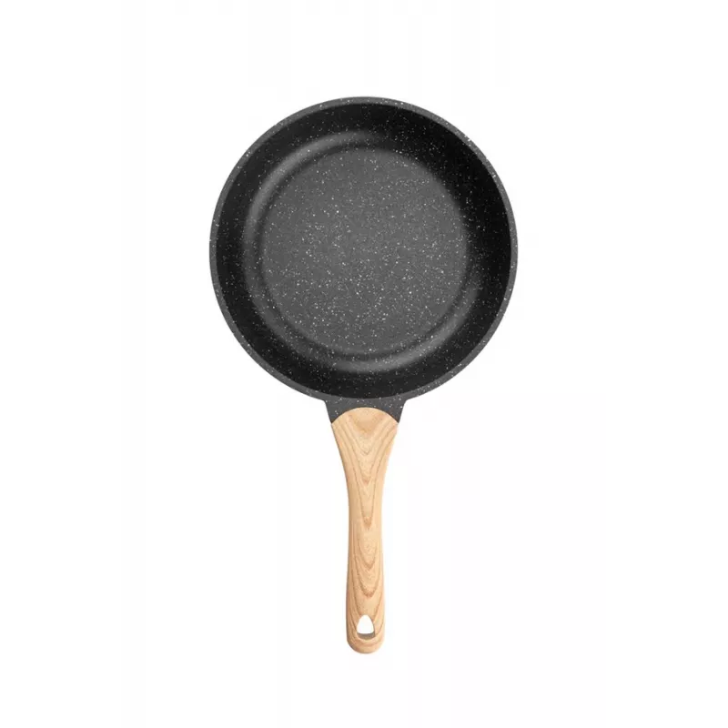 ETA | Frigideira | ETA792990000 TITANIUM II | Universal | Diâmetro 24 cm | Elétrica, indução, gás, vitrocerâmica | Adequada para placa de indução | Cabo fixo | preta
