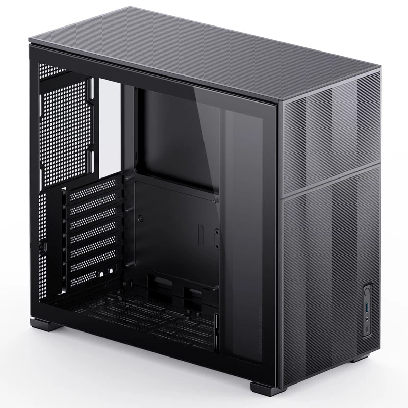 Jonsbo D41 Mesh Caixa de PC ATX Standard – Preto, Vidro Temperado