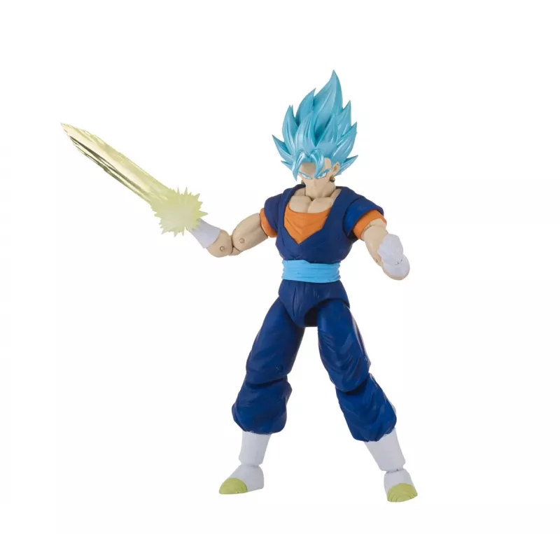 Figura de ação Bandai Dragon Stars Super Saiyan Blue Vegito, articulada, colecionável (DS35868)