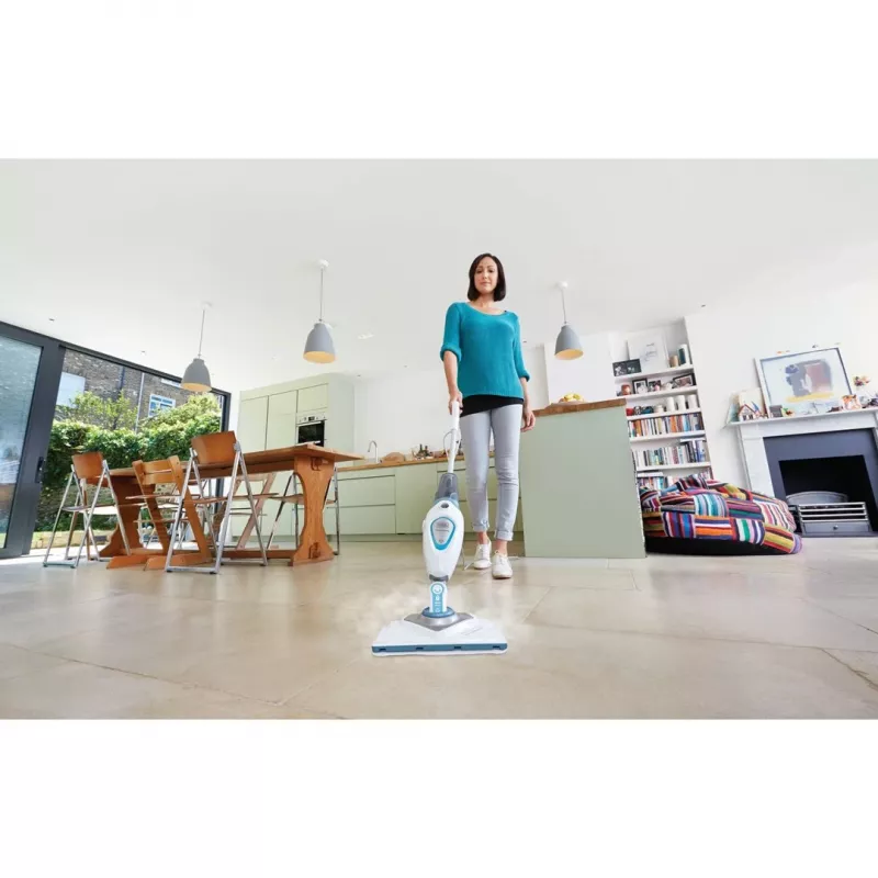 Mopa a vapor 1600W, depósito removível de 350ml, quantidade variável P