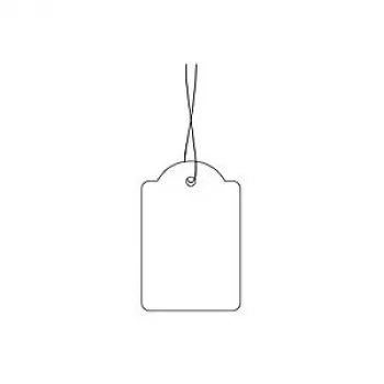 Etiqueta com fio HERMA 6933 18x28 mm com fio branco