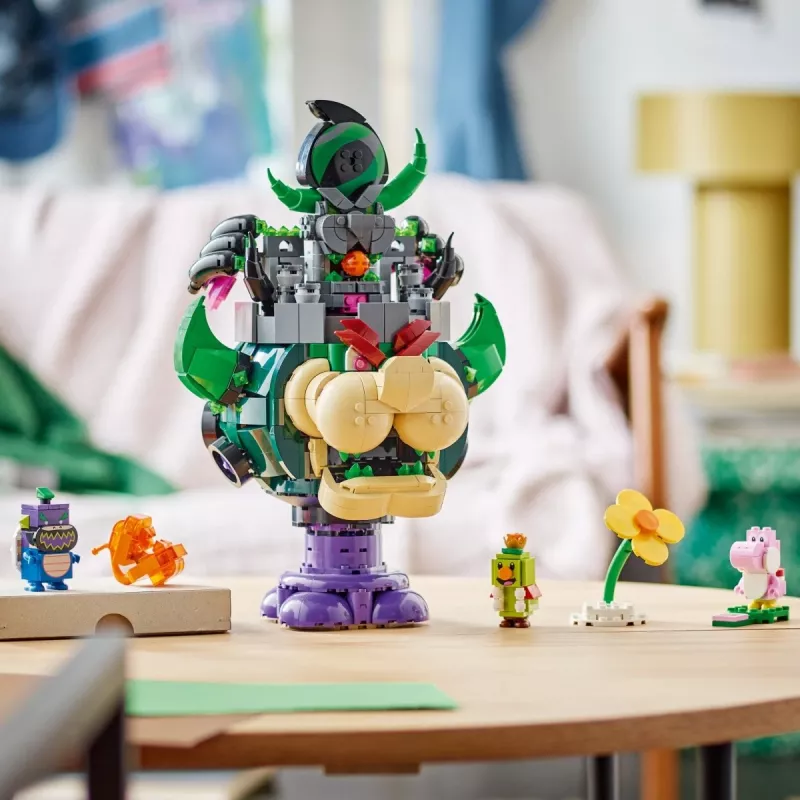 Brinquedo de construção LEGO Super Mario Prinz Florian & Schloss Bowser conjunto 72042