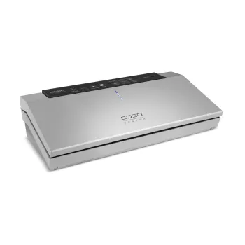 Caso | Máquina de vácuo de barra | GourmetVAC 380 | Potência 160 W | Controlo de temperatura | Prateado