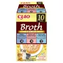 Comida húmida para gatos saquetas INABA Ciao Broth — frango, peixe, vieira — 10 x 40 g