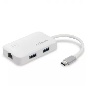 Edimax EU-4308 hub USB-C, 3x USB 3.0 + Gigabit Ethernet