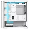 Caixa Micro-ATX Montech AIR 100 ARGB com quatro ventoinhas ARGB pré-instaladas, design ultra-minimalista, painel frontal em malha fina, elevado fluxo de ar, lateral única