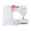 Máquina de costura SINGER C5205, modelo 230239102, máquina de costura doméstica mecânica portátil em laranja coral
