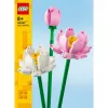 Conjunto de construção LEGO 40647 Lotus Flowers — modelo modular da Botanical Collection, 220 peças, altura 300 mm, idade 8+